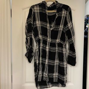 Express plaid dress